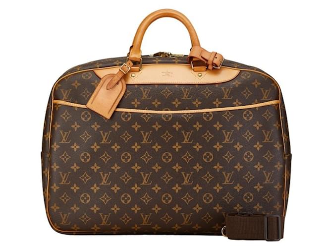 Louis Vuitton Alizé Braun Leinwand  ref.1560332