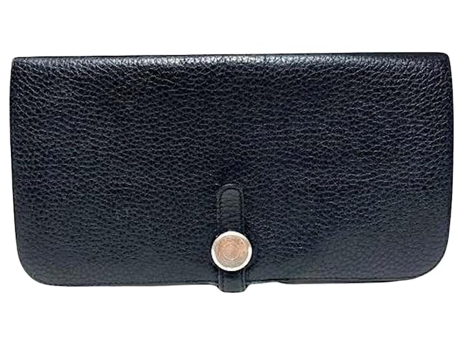 Hermès Dogon Black Leather  ref.1560349