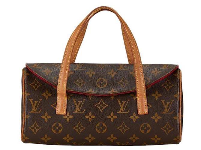 Louis Vuitton Sonatine Braun Leinwand  ref.1560351