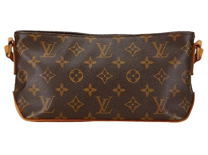 Trotteur Louis Vuitton Marrom Lona  ref.1560393