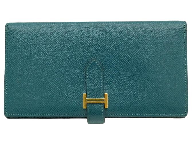 Hermès Béarn Blue