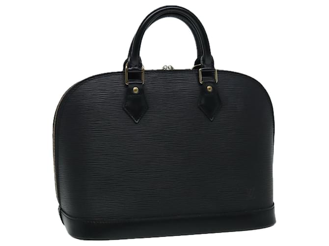 LOUIS VUITTON Sac à main Epi Alma Noir M52142 LV Auth 82941 Cuir  ref.1560507