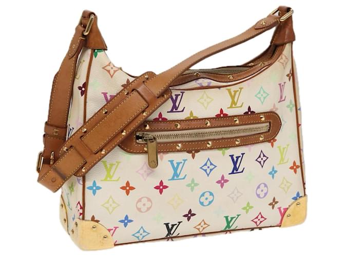 LOUIS VUITTON Sac à épaule Boulogne Monogram Multicolore M92660 Auth bs16427 Blanc  ref.1560520