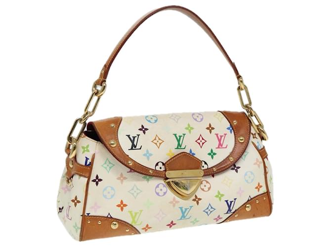 LOUIS VUITTON Monogram Multicolor Beverly MM Shoulder Bag M40203 Auth bs16204 White  ref.1560561