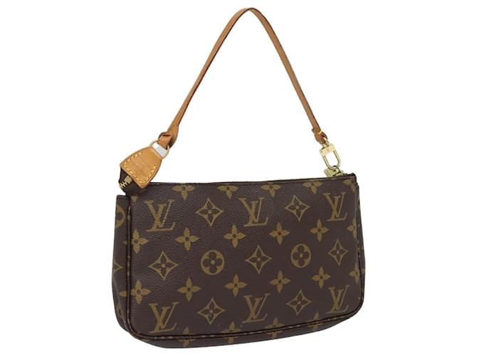 LOUIS VUITTON Pochette Acessórios Monograma Pouch M51980 LV Auth 83600 Lona  ref.1560567