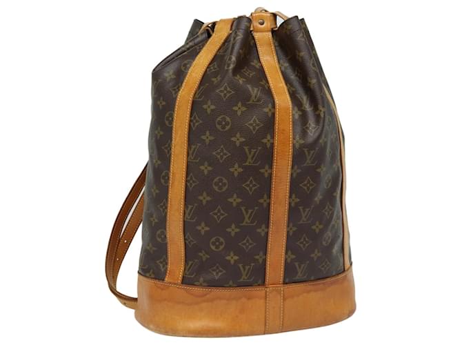 LOUIS VUITTON Bolsa de Hombro Monogram Randonnee GM M42244 LV Auth yb603 Monograma Lienzo  ref.1560654