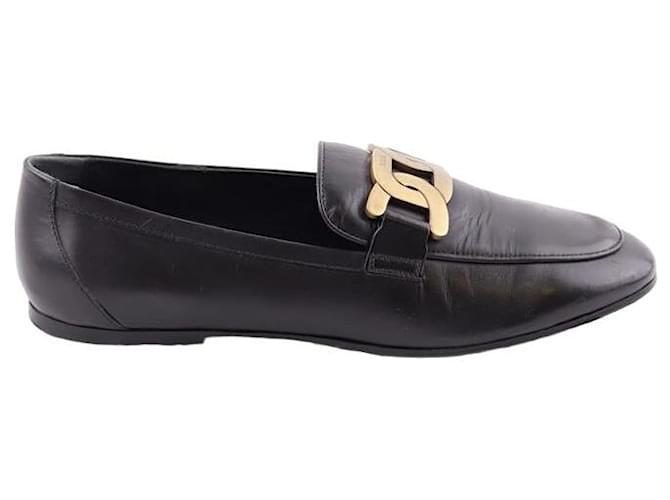 Tod's Mocassini in pelle Nero  ref.1560766