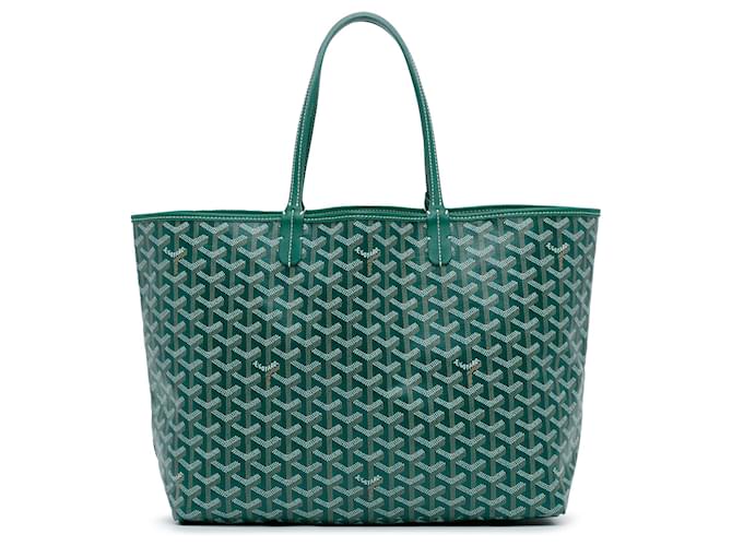 Bolsa tote Goyardine Saint Louis PM Goyard verde Couro  ref.1560794