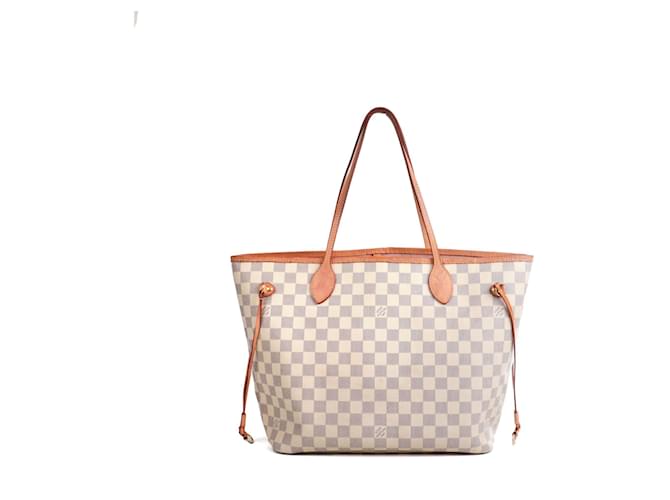 Neverfull LOUIS VUITTON  Handbags T.  Leather Beige  ref.1560807