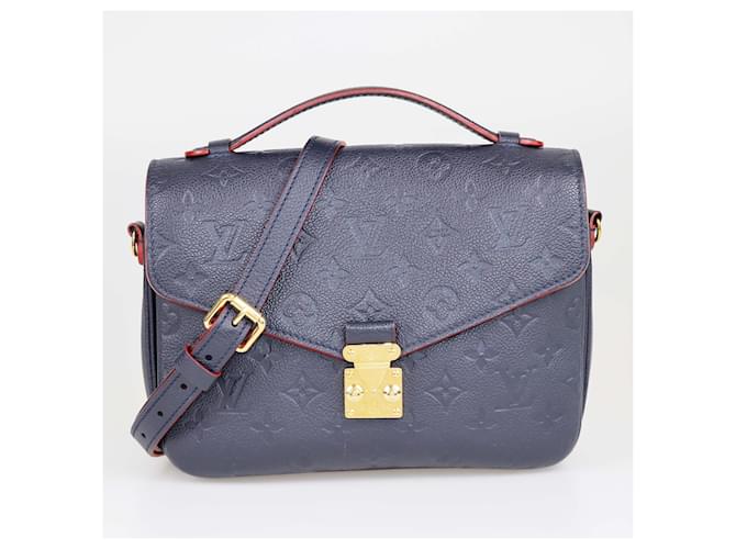 Louis Vuitton Monogram Empreinte Pochette Metis Leather  ref.1560892