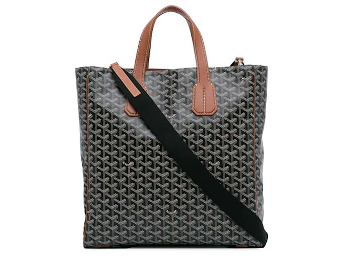 Bolso Voltaire III Goyardine negro Goyard Cuero  ref.1561065