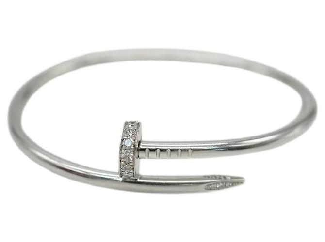 Cartier Juste Un Clou Bracelet, Diamonds (White Gold)  ref.1561152