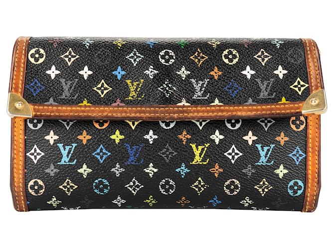 Louis Vuitton Murakami Multicolor Sarah Wallet Multiple colors  ref.1561238