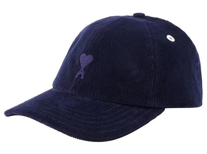 Tonal Adc Cap - AMI Paris - Cotone - Blu