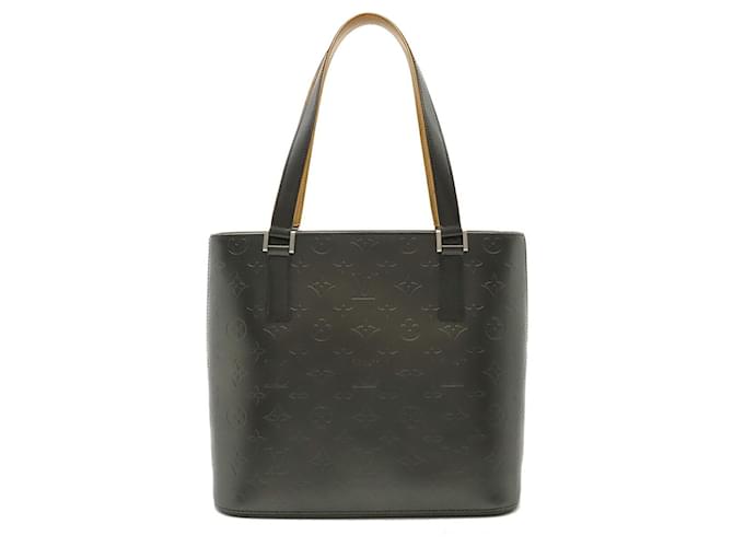 Louis Vuitton Stockton Cuir Noir  ref.1561923