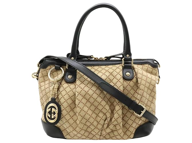 Gucci Sukey Toile Beige  ref.1561930