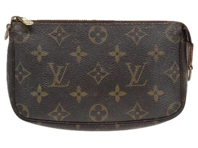 Louis Vuitton Pochette accessories Brown Cloth  ref.1561977