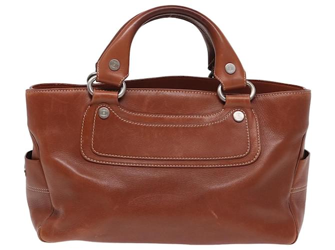 Céline Boogie Brown Leather  ref.1562059