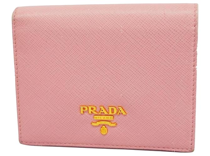 Prada Saffiano Rosa Cuero  ref.1562061