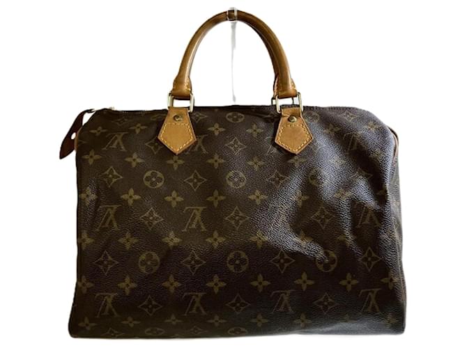 Louis Vuitton Speedy 30 Toile Marron  ref.1562114