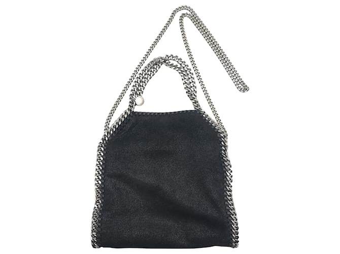 Stella Mc Cartney Stella McCartney Falabella Preto Sintético  ref.1562195