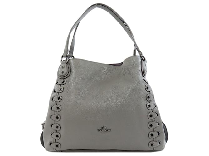 Coach Edie Brown Leather  ref.1562213