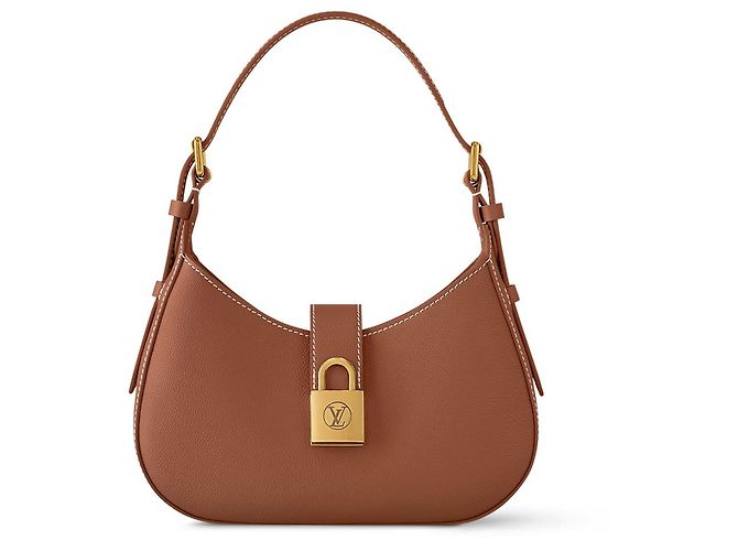 Louis Vuitton Bolsa de ombro LV Low Key nova Conhaque