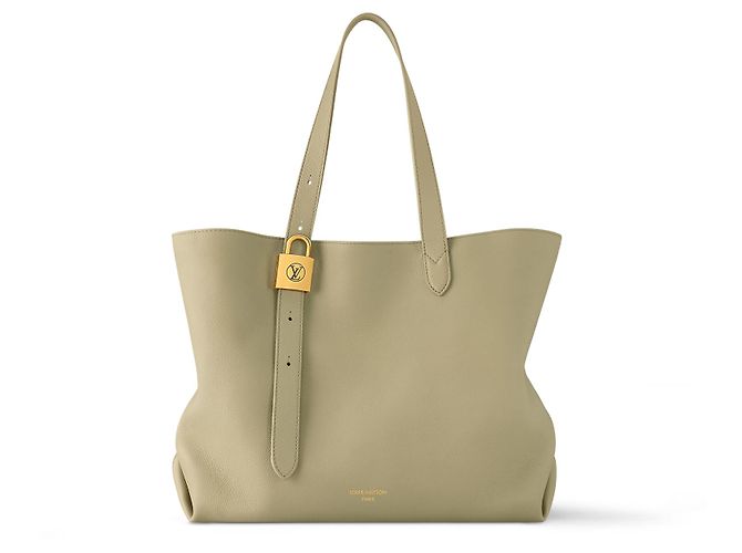 Louis Vuitton LV Clay grün Cabas MM Low Key