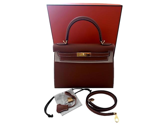 Hermès Kelly 28 Cuir Camel  ref.1562542