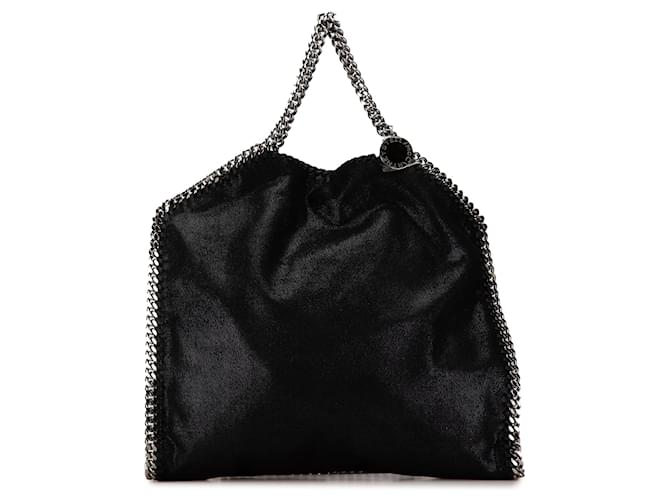 Stella Mc Cartney Bolsa dobrável Falabella preta da Stella McCartney Preto Lona  ref.1562711