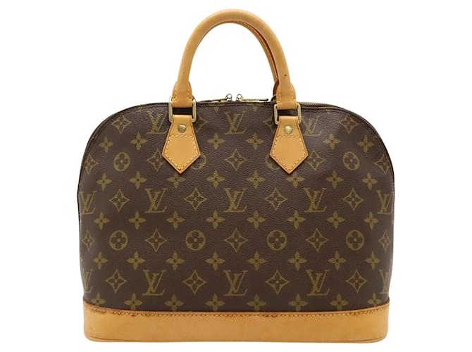 Louis Vuitton Alma Braun Leinwand  ref.1562855