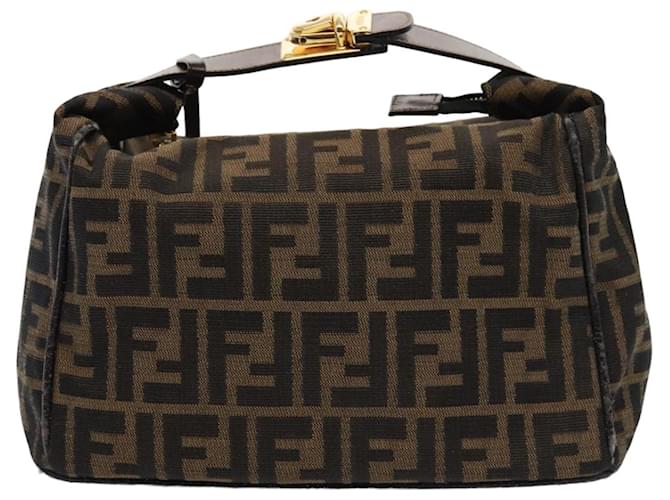 Fendi Zucca Brown Cloth  ref.1562861