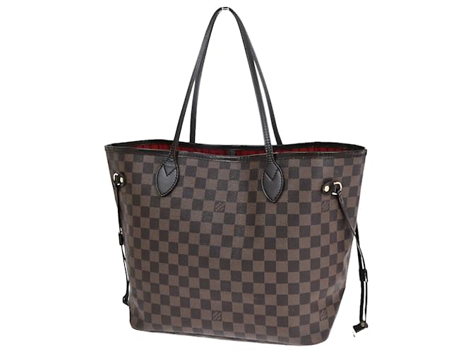 Louis Vuitton Neverfull MM Toile Marron  ref.1562874