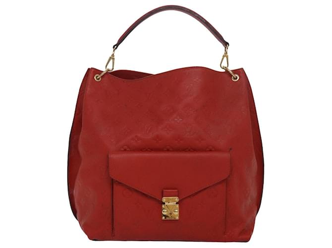 Louis Vuitton Metis Cuir Rouge  ref.1562877