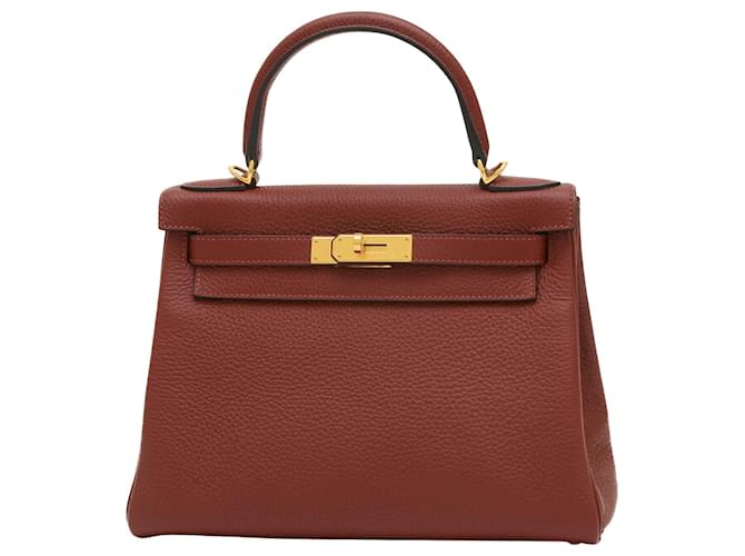 Hermès Kelly Bordò Pelle  ref.1562925