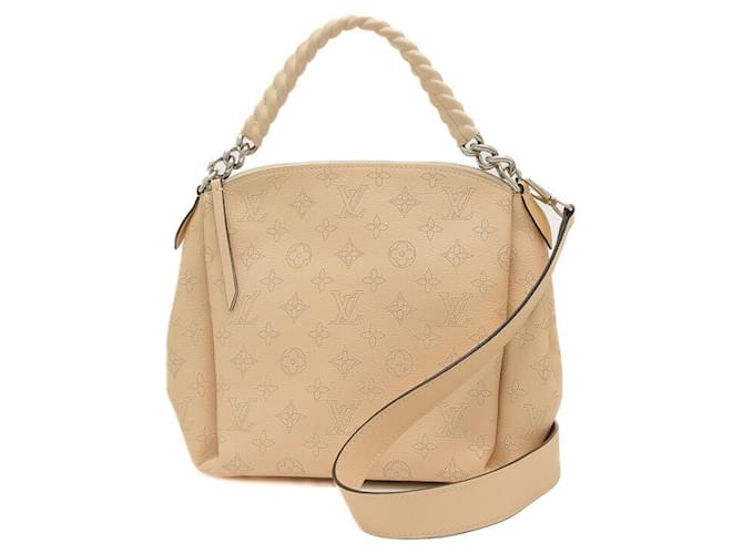 Louis Vuitton Babylone BB Cuir Beige  ref.1562937