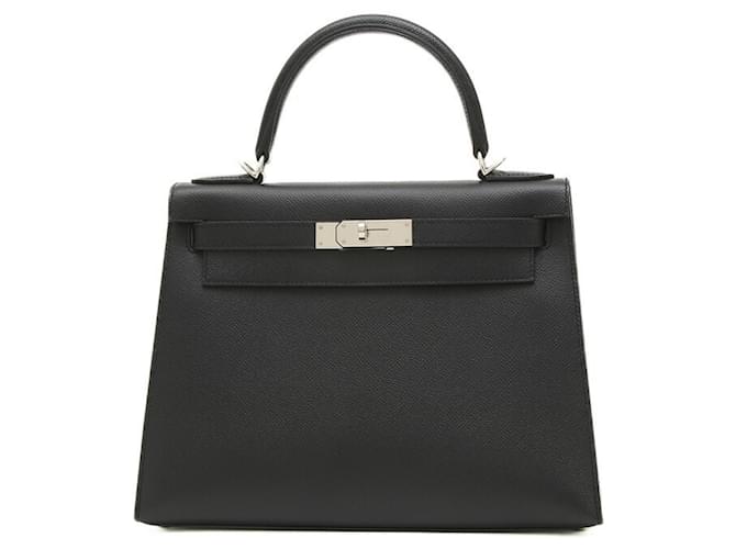 Hermès Kelly 28 Black Leather  ref.1562951