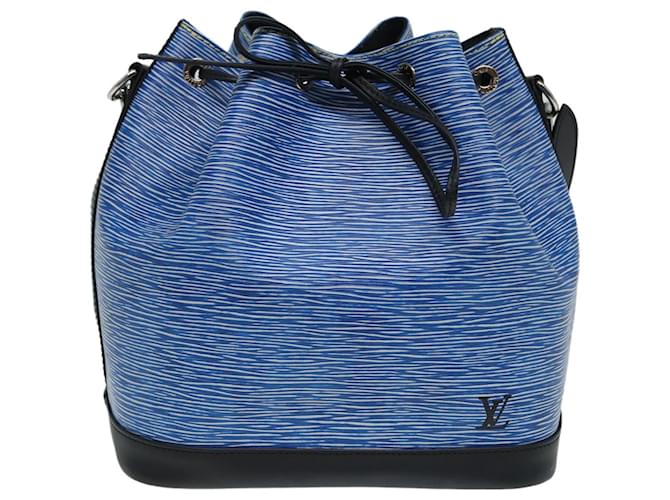 Noe Louis Vuitton Petit Noé Azul Charol  ref.1562957