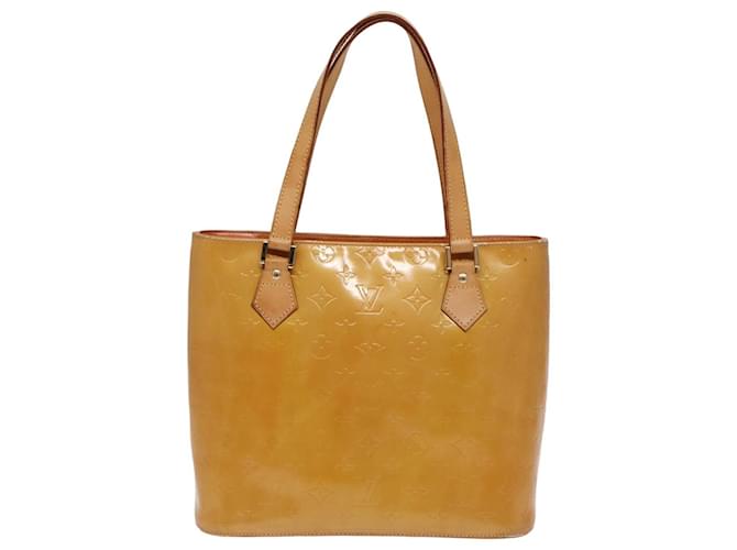 Louis Vuitton Houston Amarillo Charol  ref.1562966