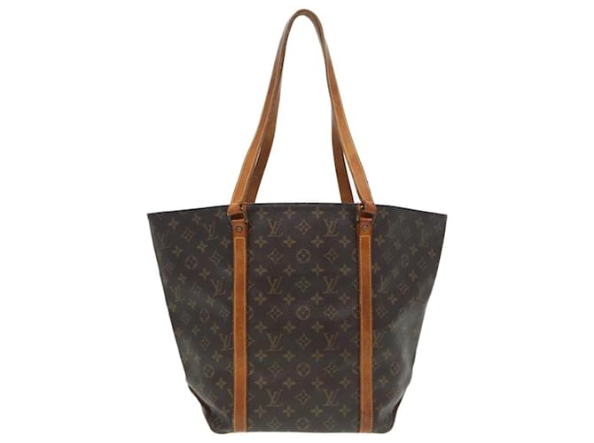 Louis Vuitton Shopping Toile Marron  ref.1562976