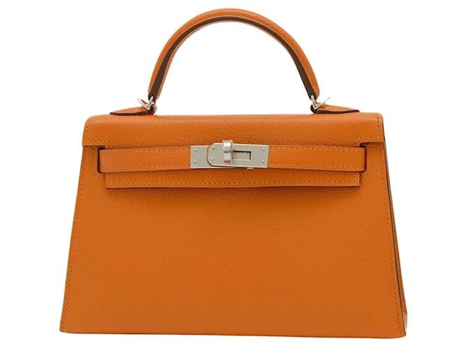 Hermès Kelly Orange Leather  ref.1563002