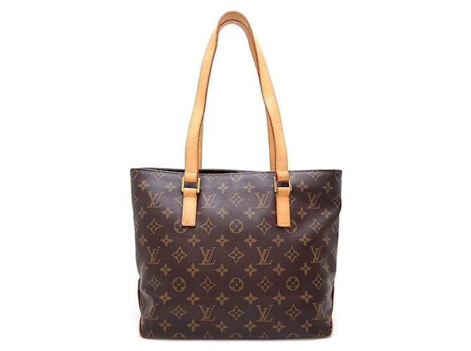 Louis Vuitton Cabas Piano Brown Cloth  ref.1563003