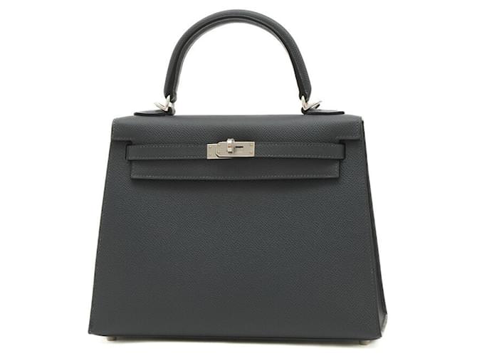 Hermès Kelly Black Leather  ref.1563007