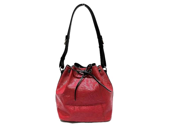 Noe Sac à épaule Petit Noé en cuir Epi Louis Vuitton Rouge  ref.1563088