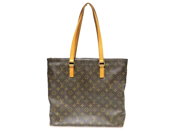 Sac cabas Mezzo Monogram Louis Vuitton Toile Marron  ref.1563115