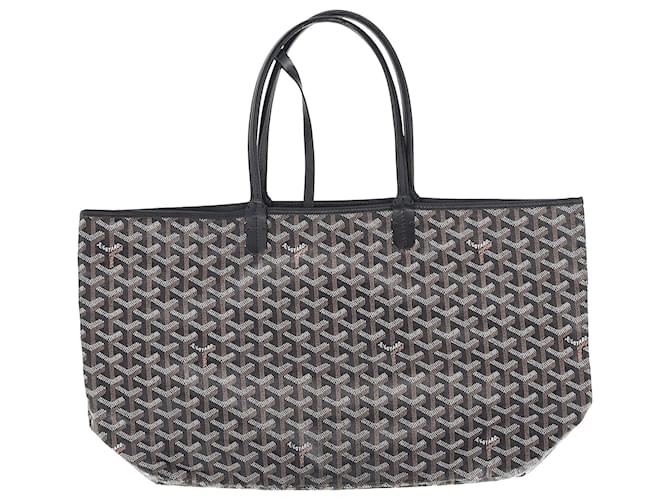 Sac tote Goyard Saint Louis GM en toile enduite noire  ref.1563369