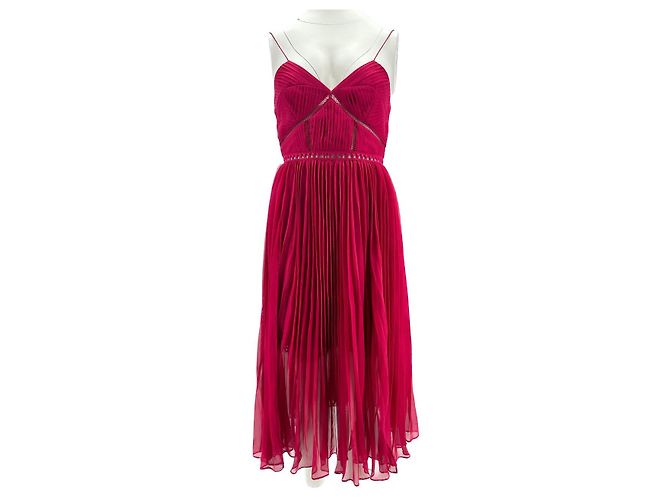 Self portrait Self-Portrait dresses T.US 2 Polyester Pink