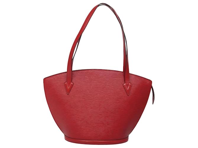 Louis Vuitton Saint Jacques Vermelho Couro  ref.1563917