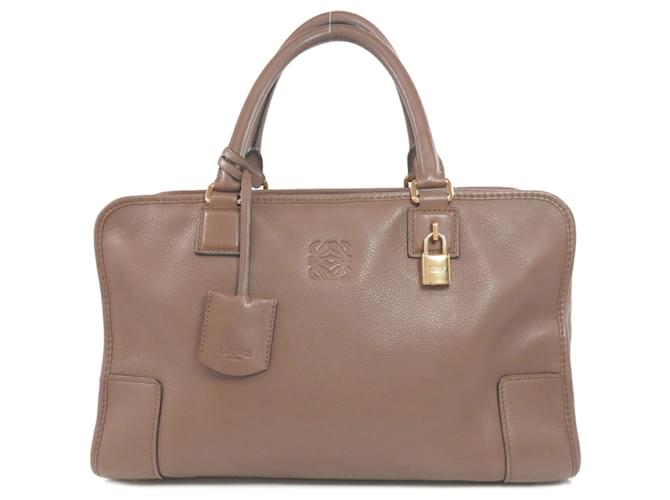 Loewe Amazona Brown Leather  ref.1563969