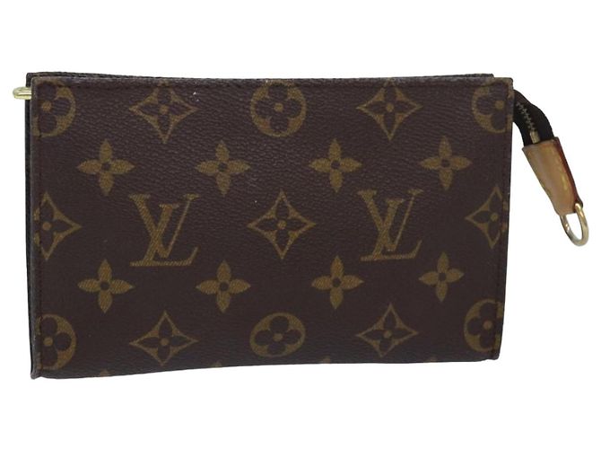 LOUIS VUITTON Monogram Bucket PM Pouch Accessory Pouch LV Auth ar12248